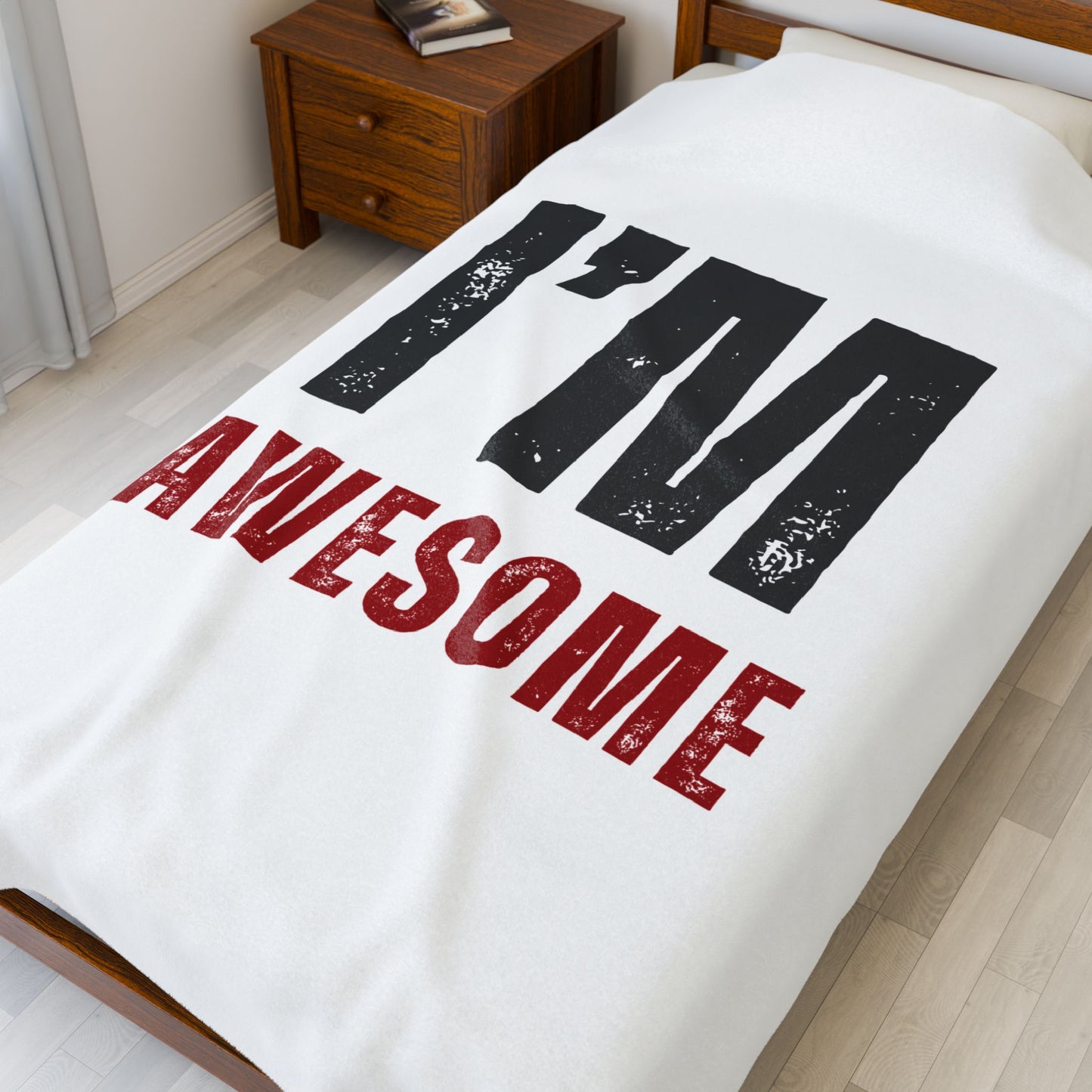 I'M AWESOME Comforter BLANKET'S