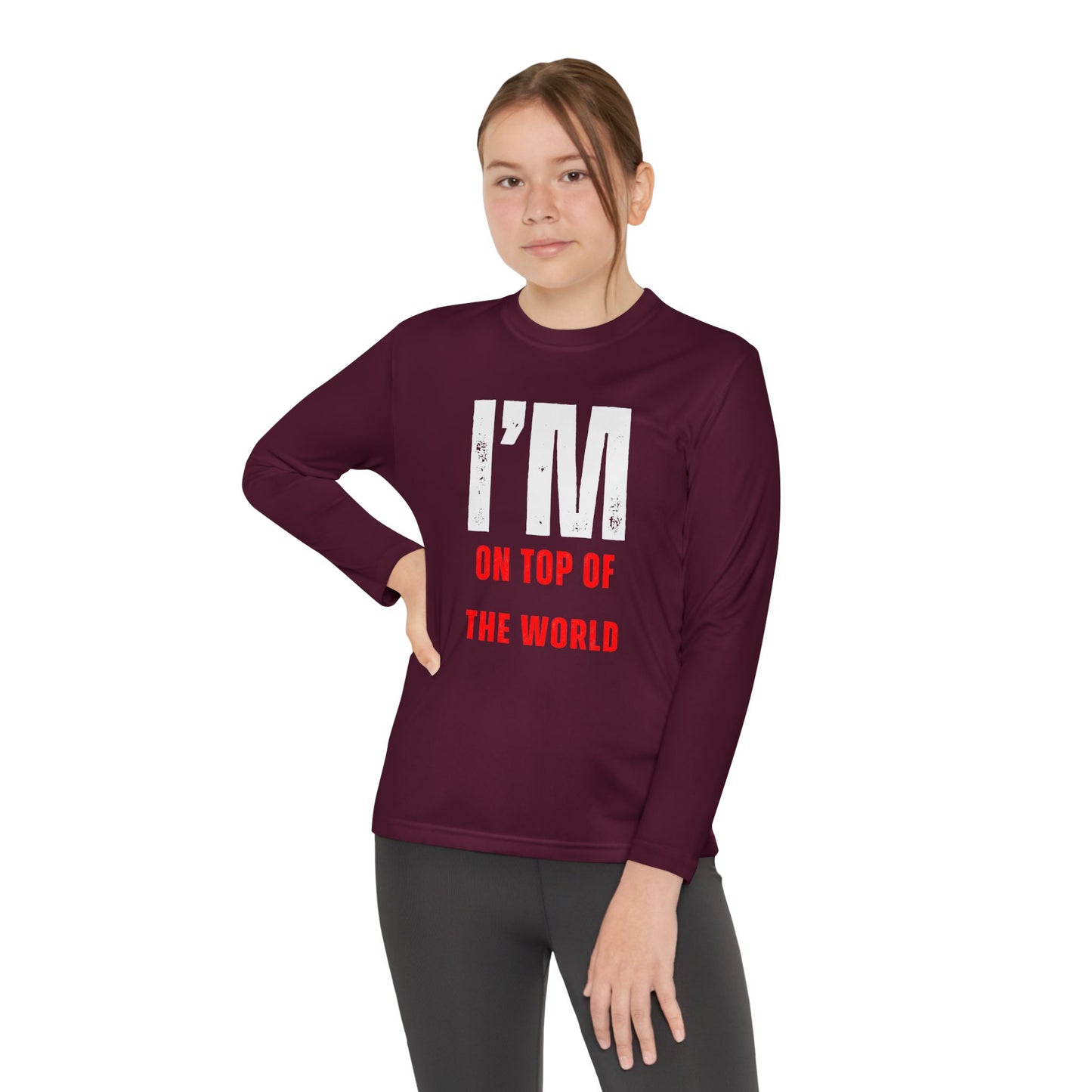 I'M ON TOP OF THE WORLD Shirt YOUTH