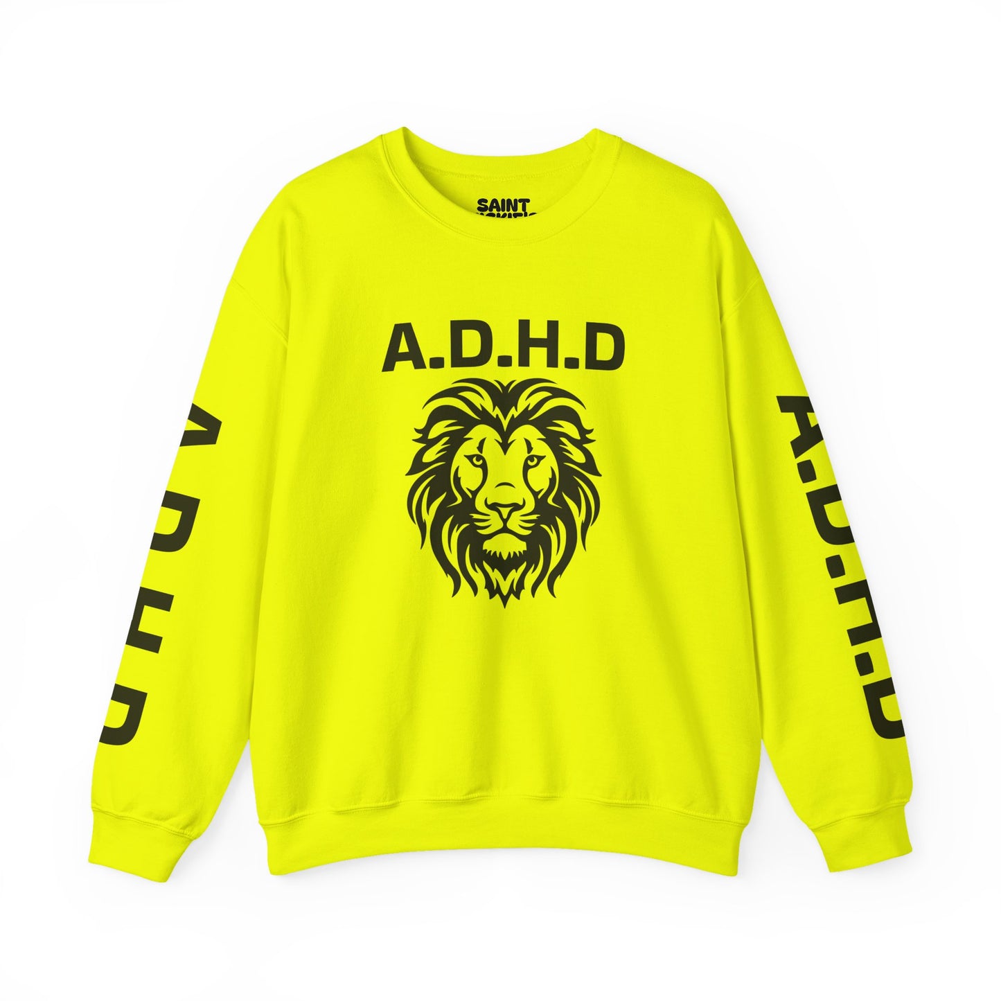 A.D.H.D Sweatshirt with Acronym On Back UNI-SEX