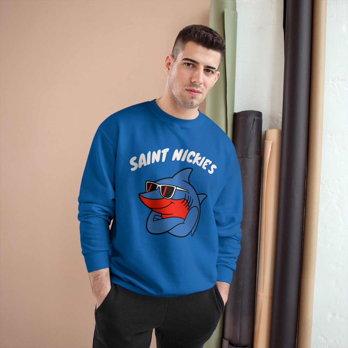 Saint Nickie's Branded Champion Sweatshirt