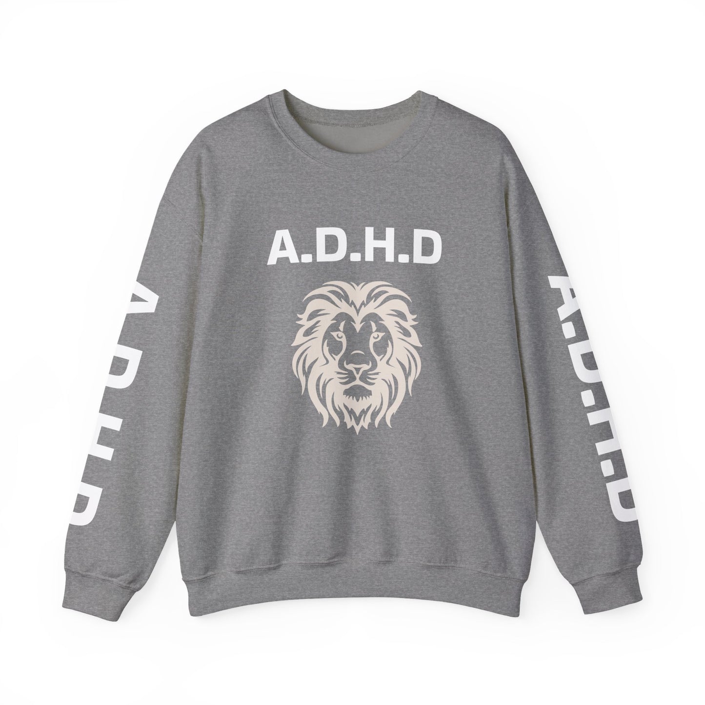 A.D.H.D Sweatshirt with ACRONYM on Back UNI-SEX