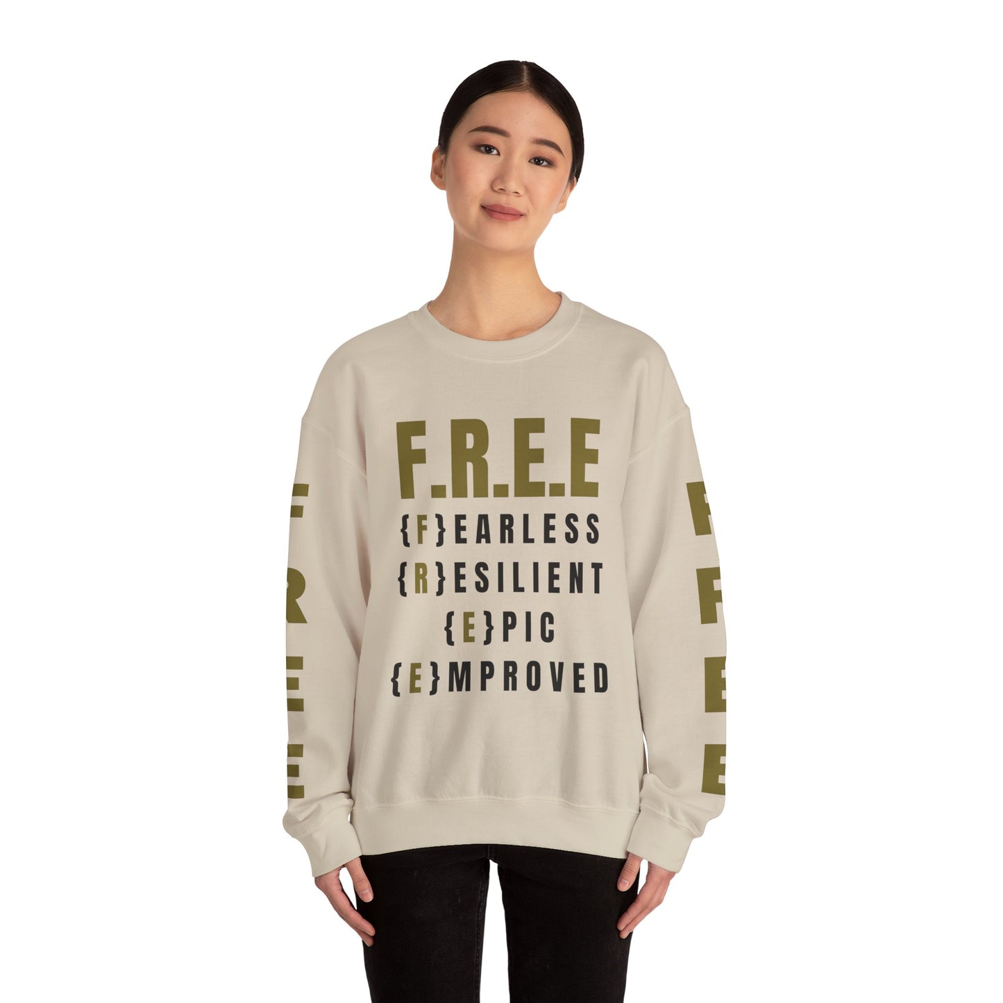 F.R.E.E Sweatshirt By I'M