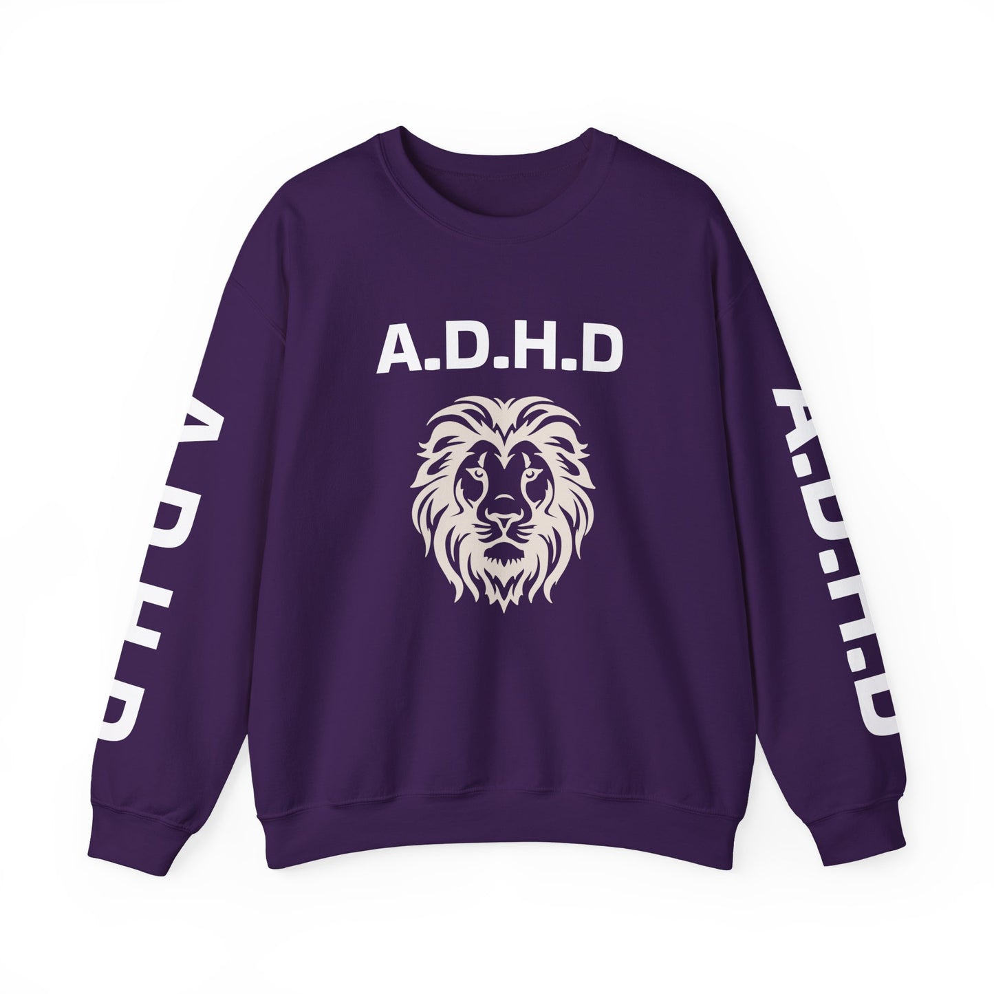 A.D.H.D Sweatshirt with ACRONYM on Back UNI-SEX
