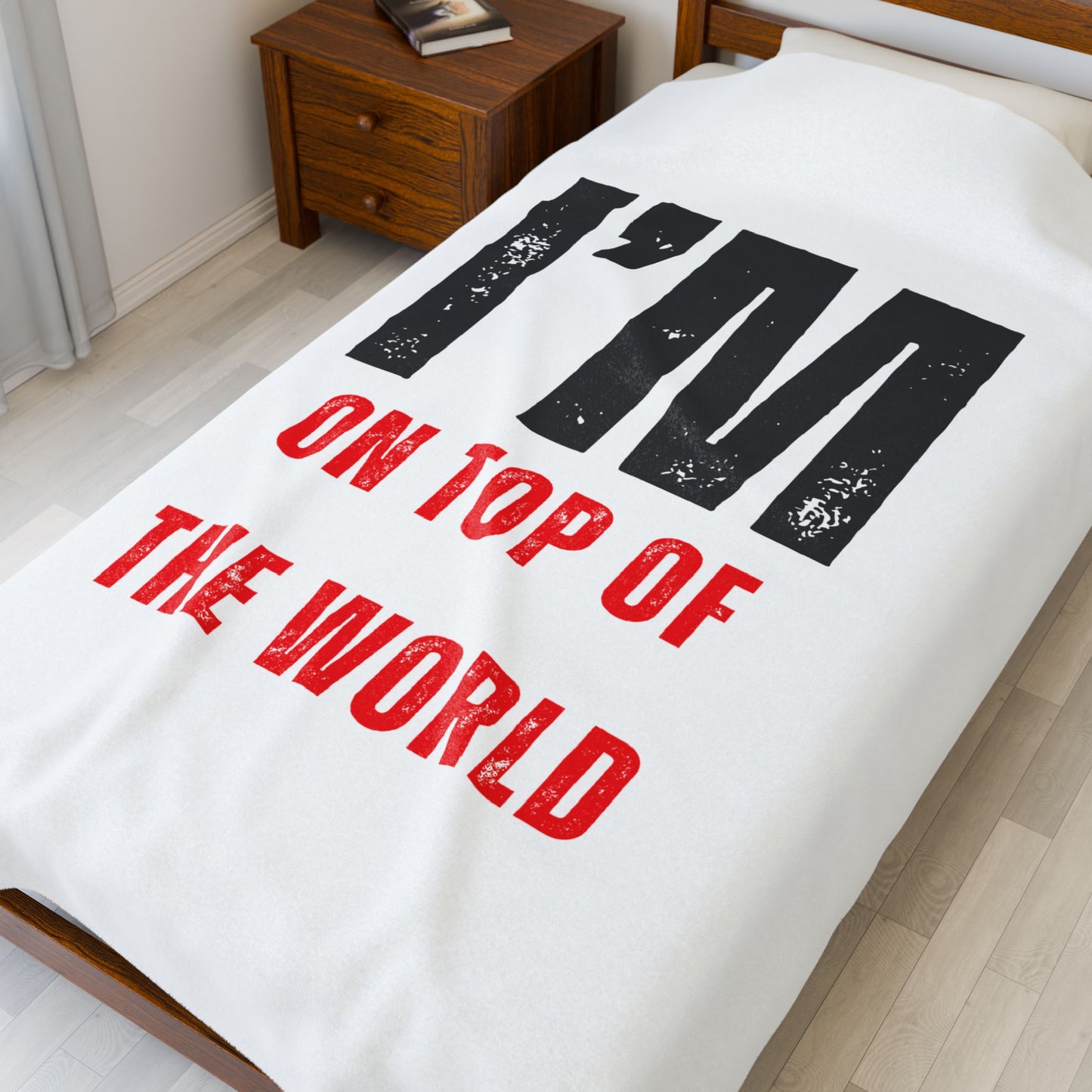 I'M ON TOP OF THE WORLD Comforter BLANKET'S