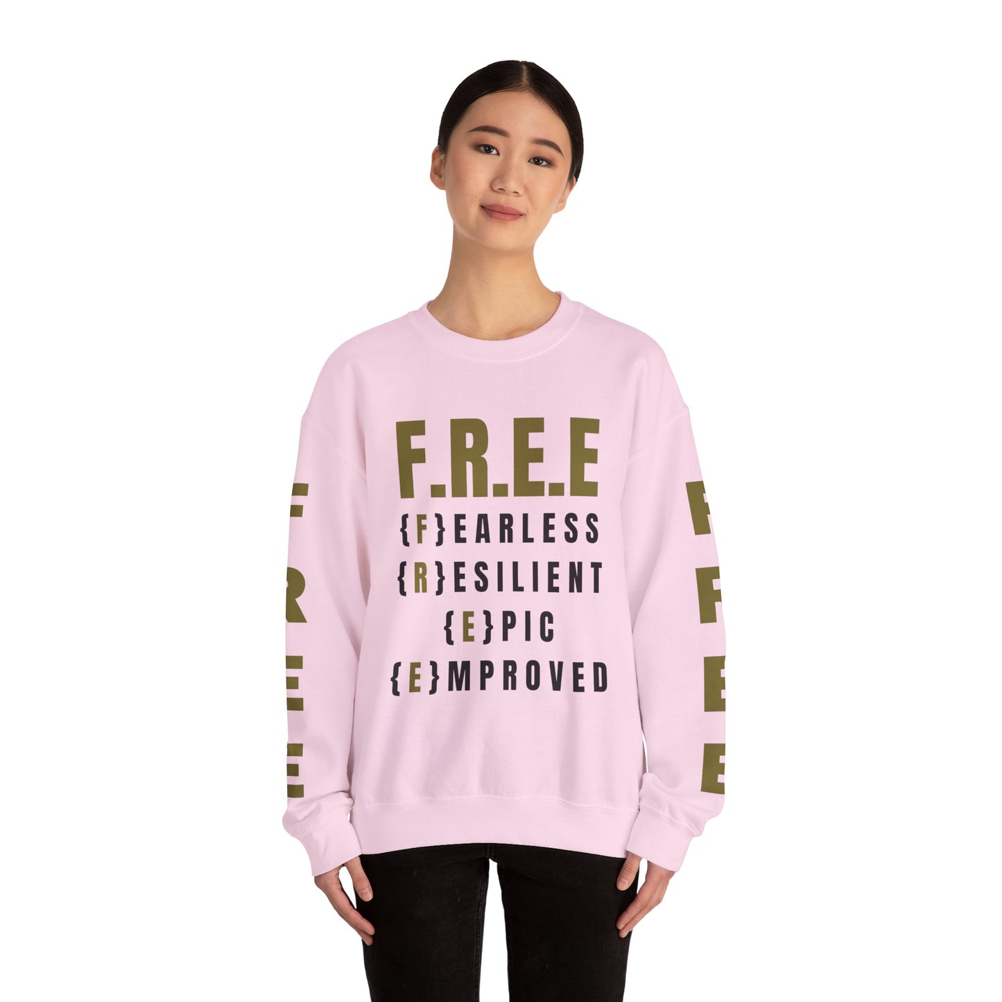 F.R.E.E Sweatshirt By I'M