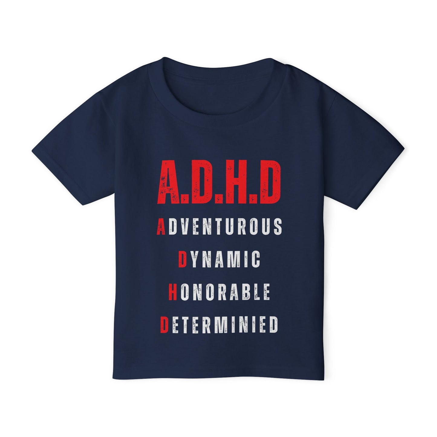 A.D.H.D T-Shirt Dark Colors TODDLER'S