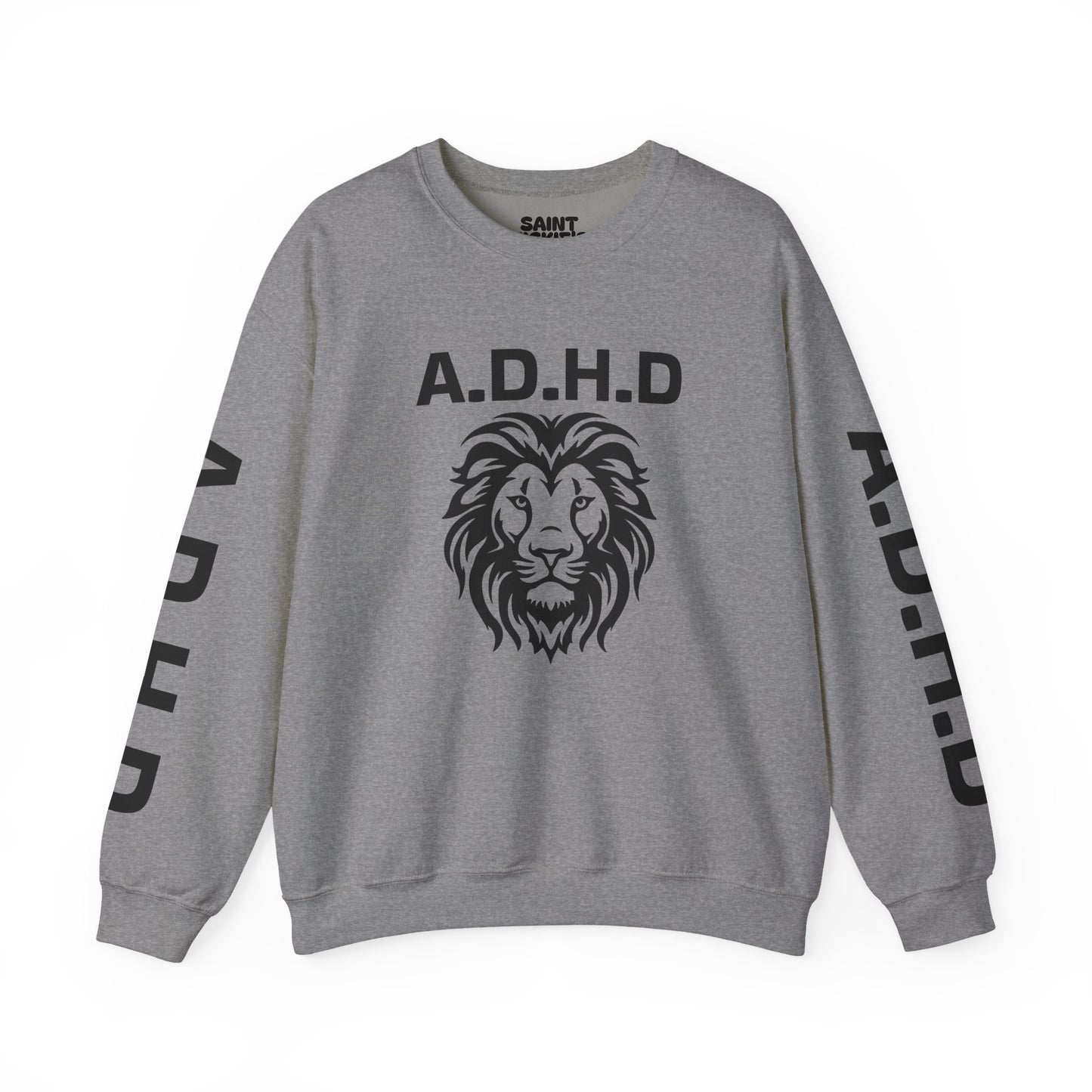 A.D.H.D Sweatshirt with Acronym On Back UNI-SEX