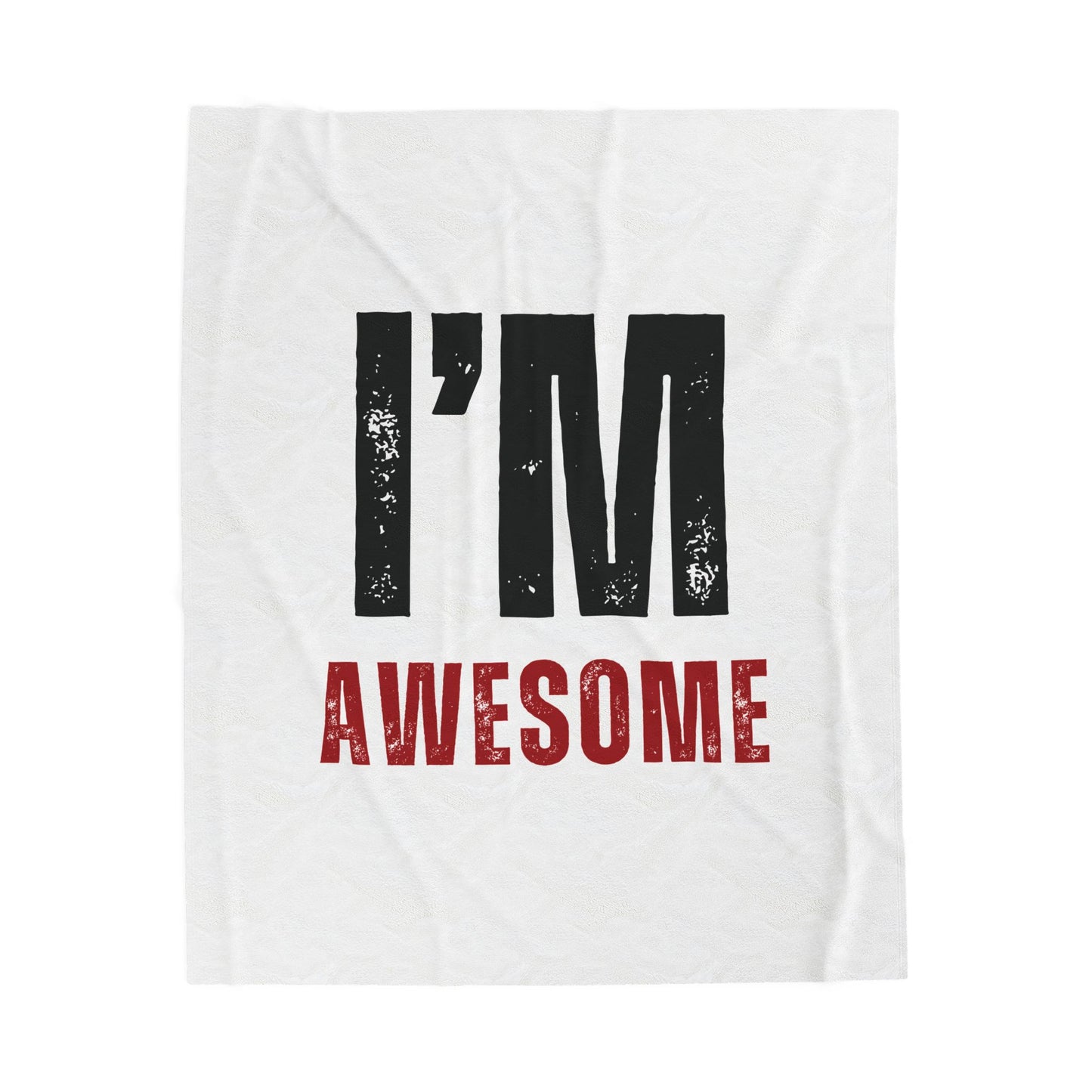 I'M AWESOME Comforter BLANKET'S