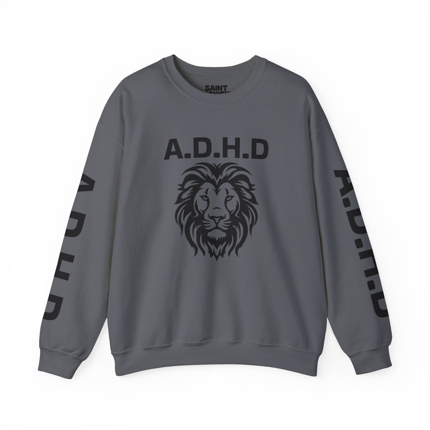 A.D.H.D Sweatshirt with Acronym On Back UNI-SEX