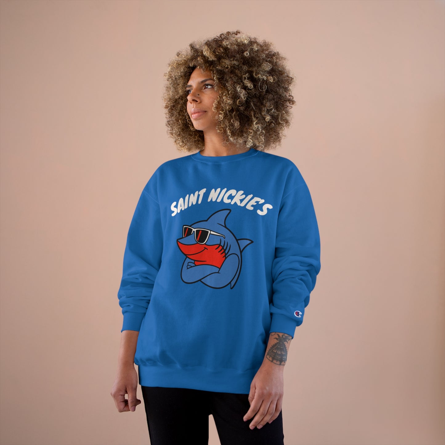 Saint Nickie's Branded Champion Sweatshirt