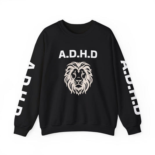 A.D.H.D Sweatshirt with ACRONYM on Back UNI-SEX