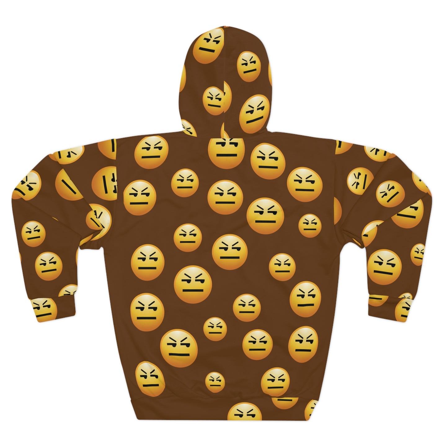 BROWN PFFT... D.N.D Hoodie A.O.P UNI-SEX