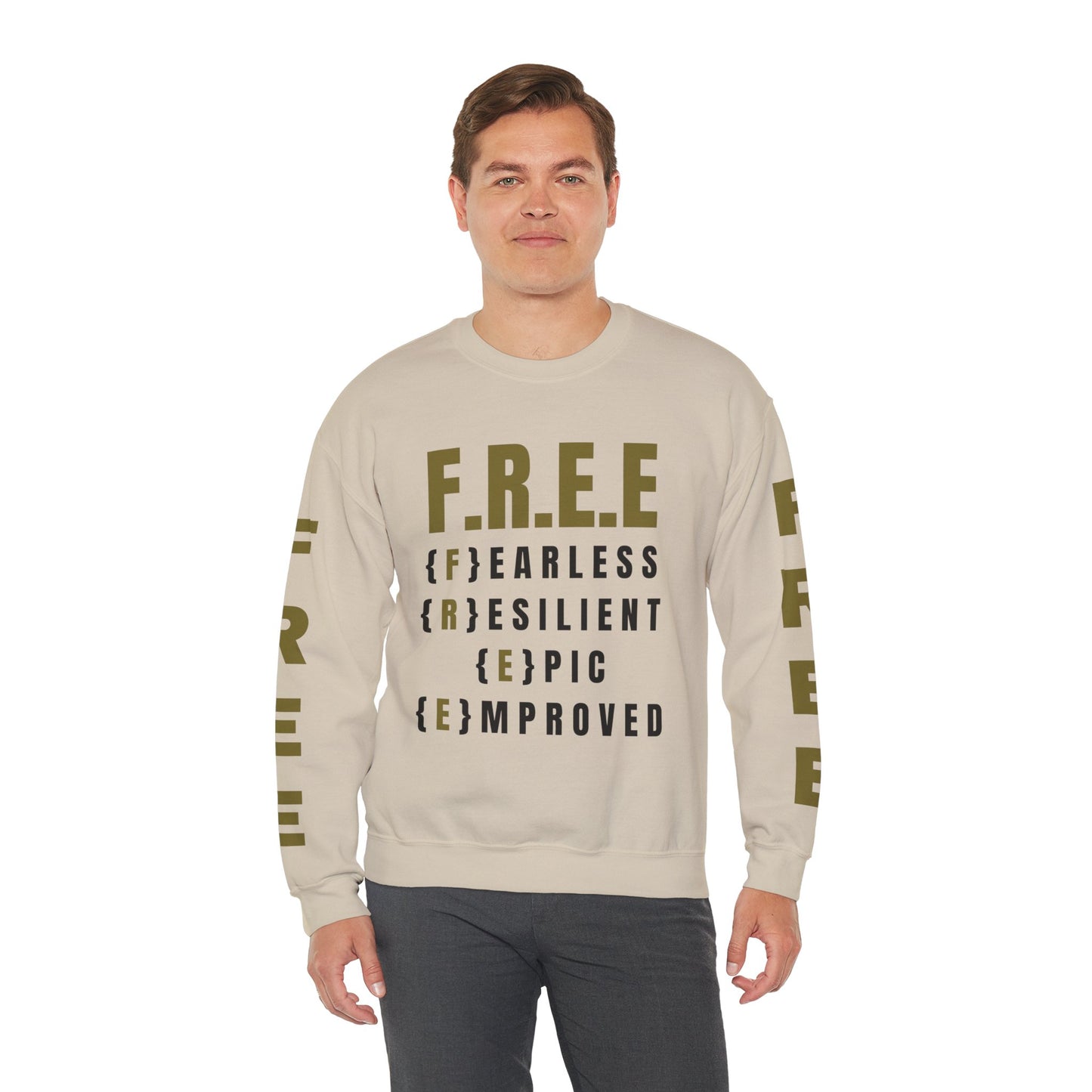 F.R.E.E Sweatshirt By I'M