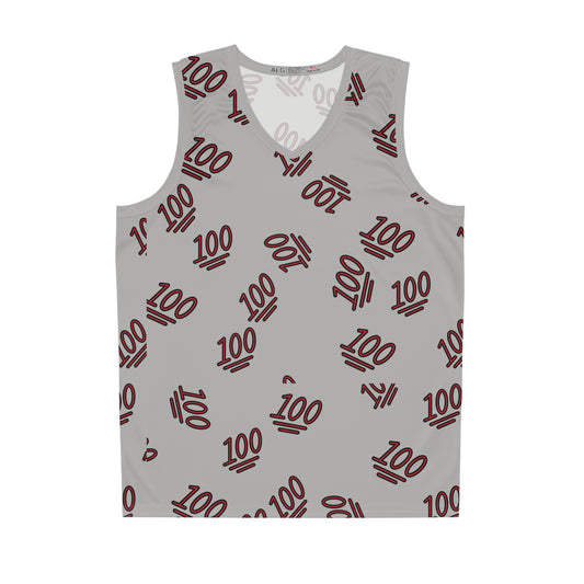 100 EMOJI BOMB Basketball Jersey MEN'S