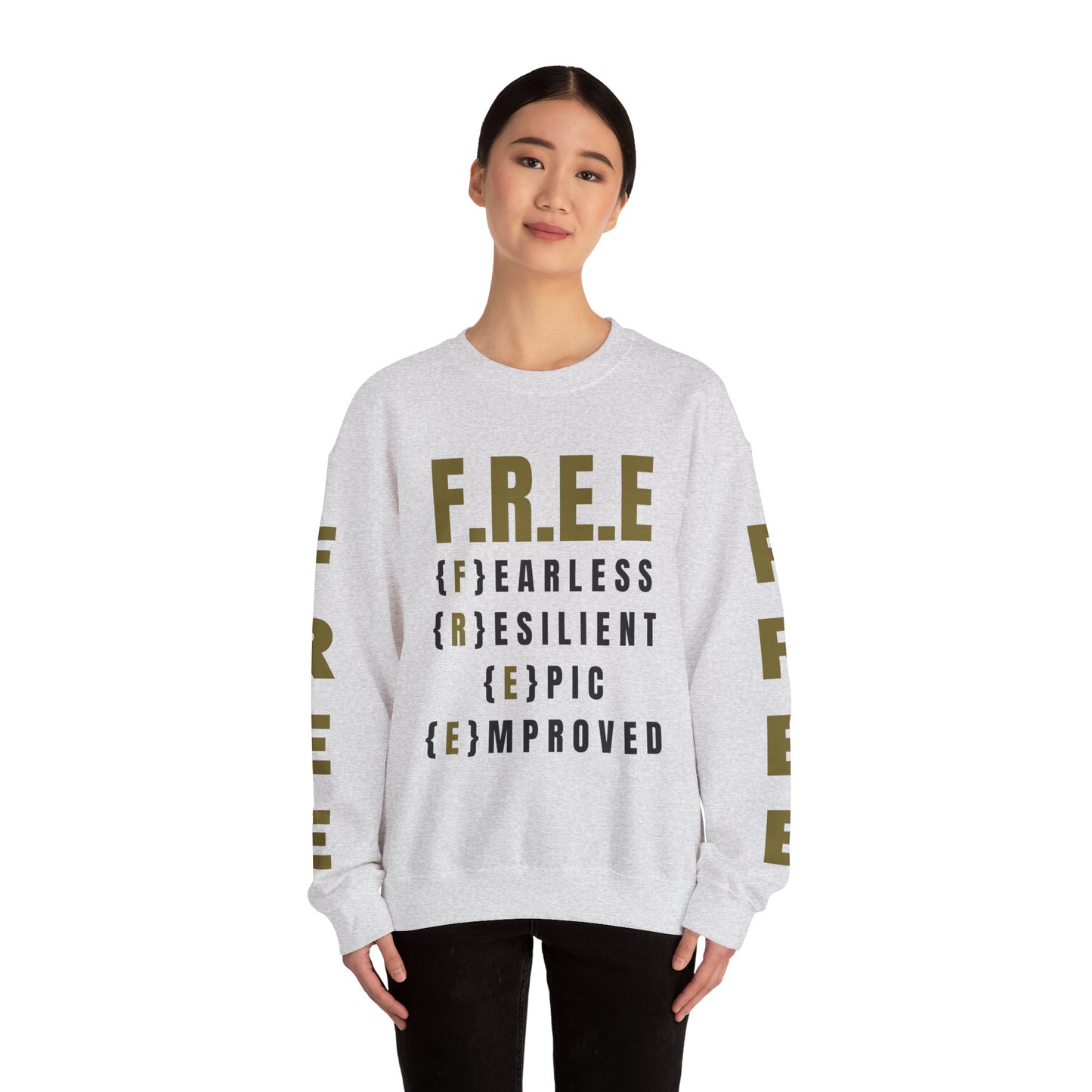 F.R.E.E Sweatshirt By I'M