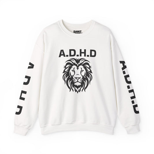 A.D.H.D Sweatshirt with Acronym On Back UNI-SEX