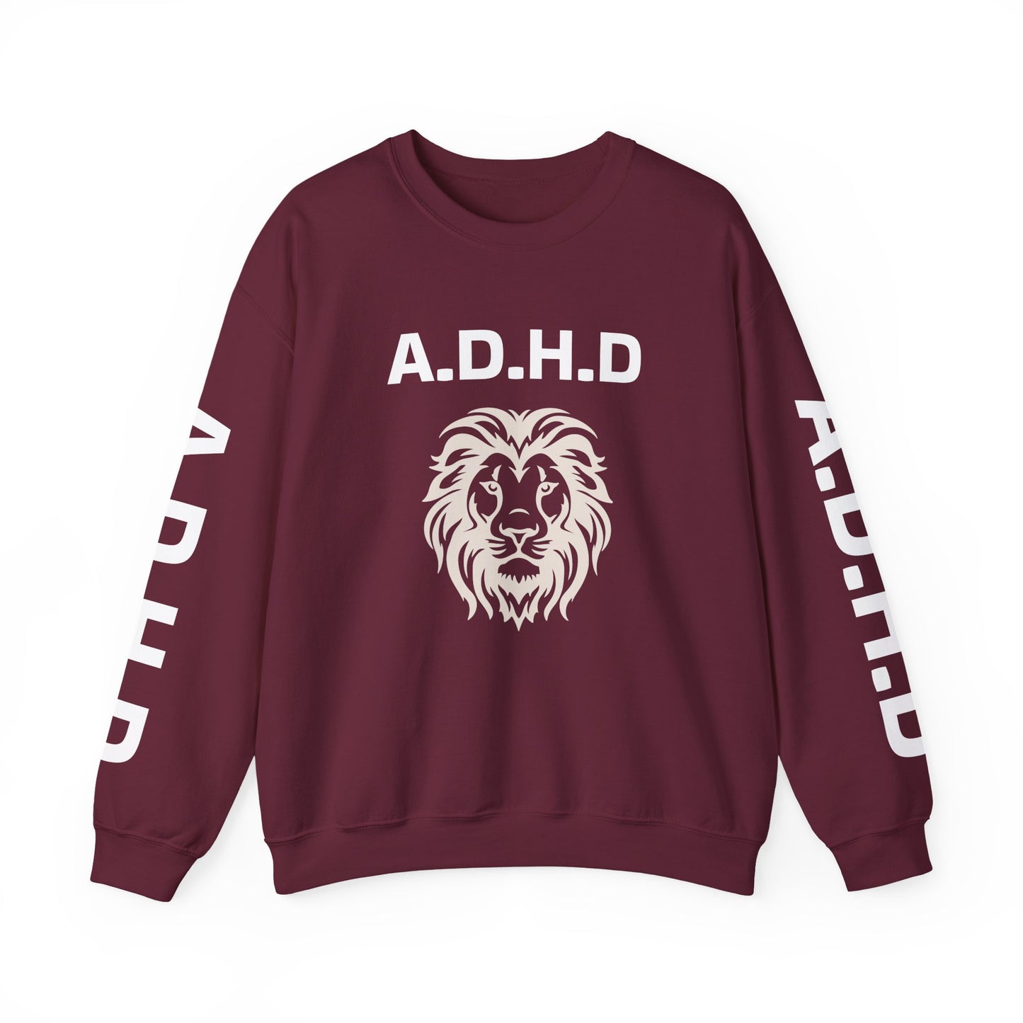 A.D.H.D Sweatshirt with ACRONYM on Back UNI-SEX
