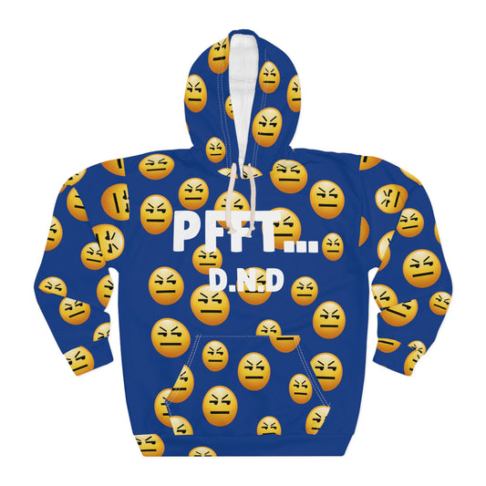 BLUE PFFT... D.N.D Hoodie A.O.P UNI-SEX