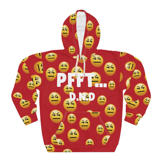 RED PFFT... D.N.D Hoodie A.O.P UNI-SEX